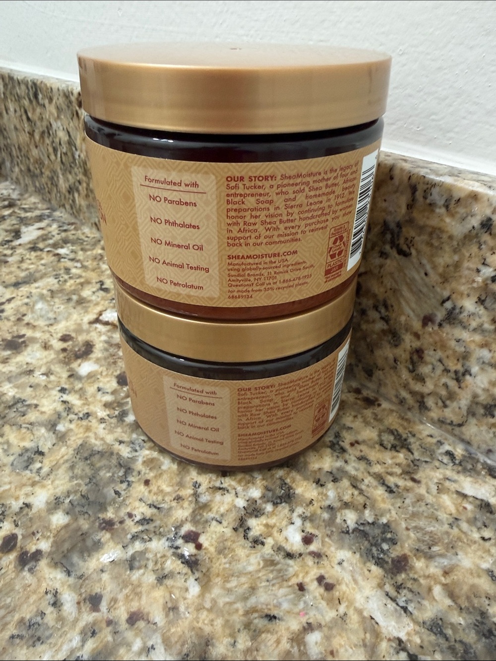 NWT 2 Shea Moisture Intensive Hydration Hair Masque - Manuka Honey Mafura oil - Picture 6 of 8